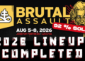Brutal Assault 2026 Completes Lineup With Body Count and Primus as Festival Races Toward Sell-Out