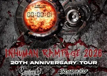 DragonForce Announce ‘Inhuman Rampage’ 20th Anniversary North American Tour With Ensiferum and Rhapsody of Fire
