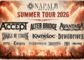 Napalm Records Unveils Massive Summer 2026 Tour Schedule Featuring Accept, Alter Bridge, Avantasia, Cradle of Filth and More
