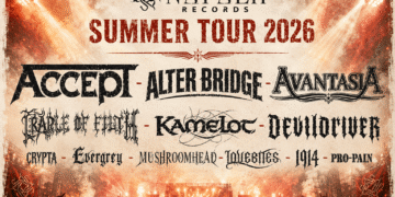 Napalm Records Unveils Massive Summer 2026 Tour Schedule Featuring Accept, Alter Bridge, Avantasia, Cradle of Filth and More