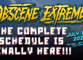 Obscene Extreme 2026 Unveils Complete Four-Day Schedule, Launches Limited Single-Day Tickets