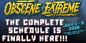 Obscene Extreme 2026 Unveils Complete Four-Day Schedule, Launches Limited Single-Day Tickets